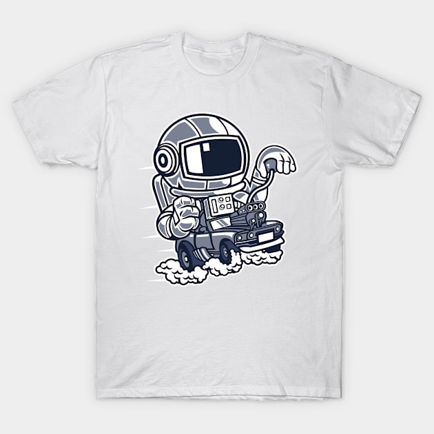 Space racer T-Shirt by PaunLiviu